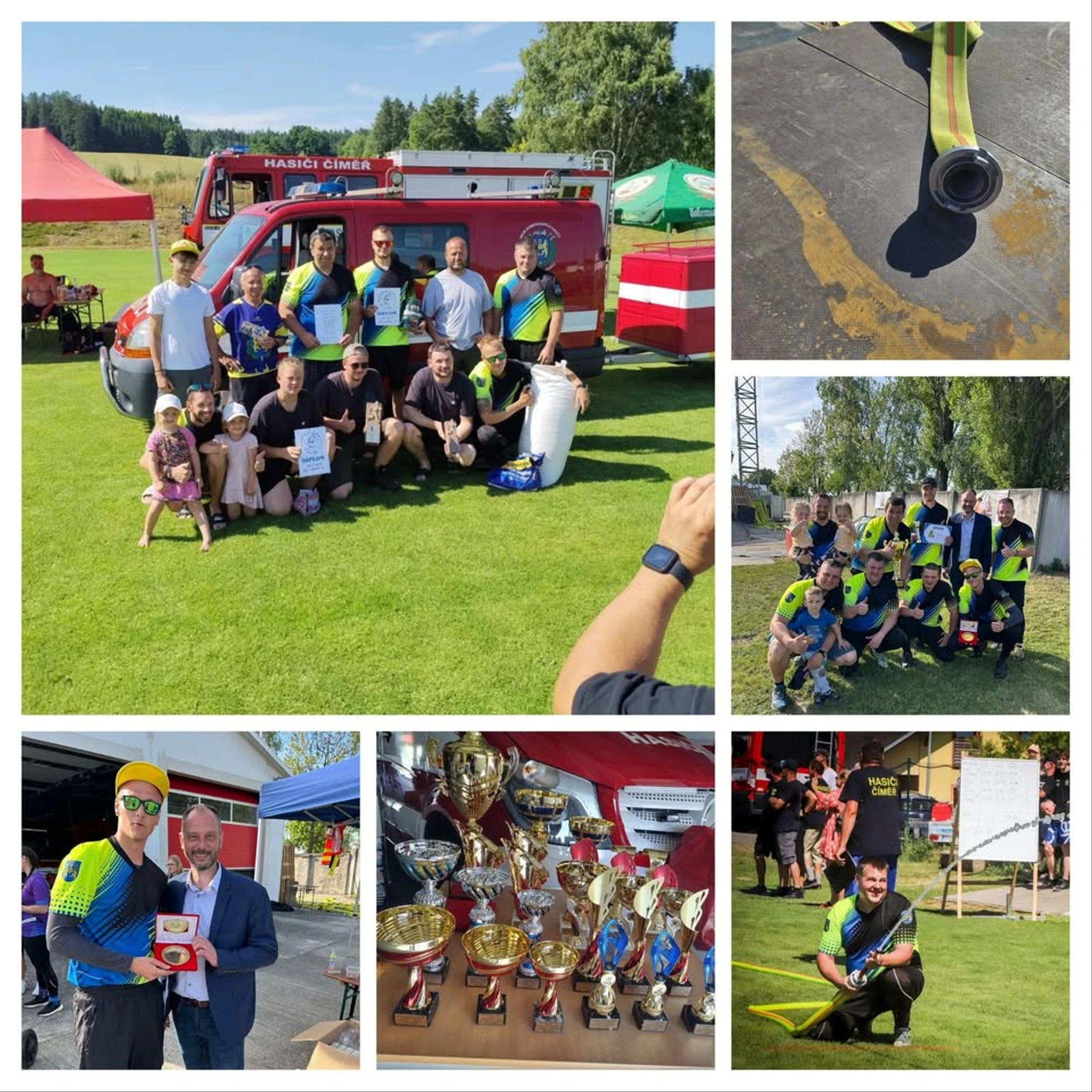 Soutěž v požárním útoku Jindřichův Hradec 