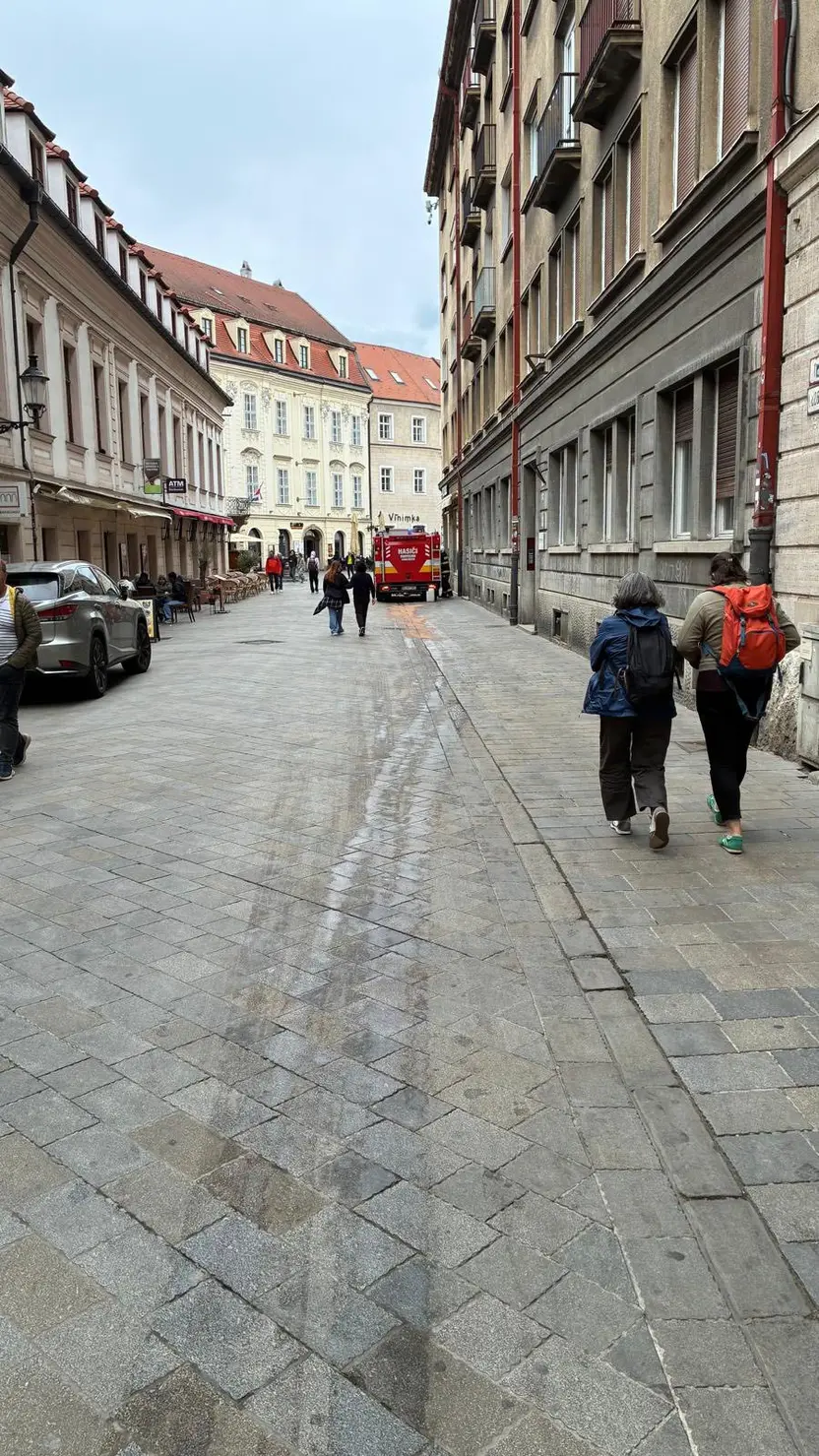 Dnešný technický zásah - vytečené prevádzkové kvapaliny