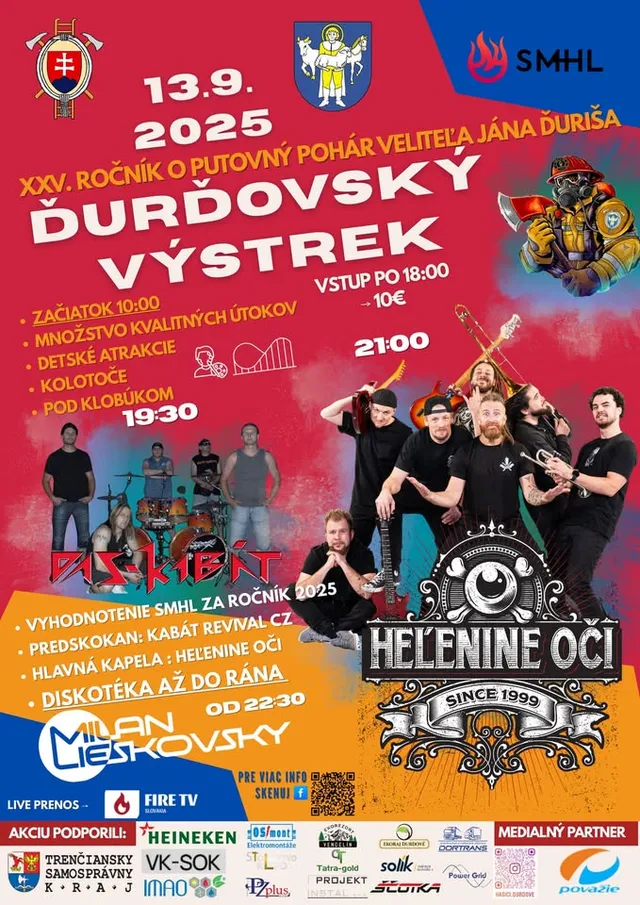 Ďurďovský výstrek - Finále Slovensko-moravskej hasičskej ligy